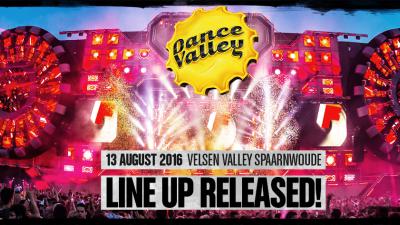 Dance Valley maakt line-up 2016 bekend