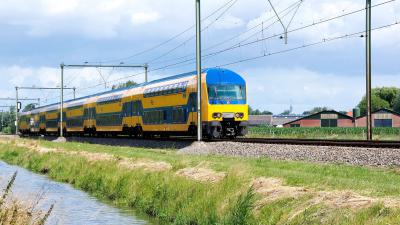 Rijdende DDZ trein