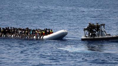 Marine redt voor 4e keer migranten