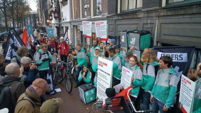 Bezorgers Deliveroo vallen onder arbeidsovereenkomst