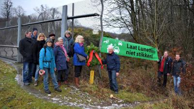 Demonstratie tegen verbreding A27 bij Amelisweerd