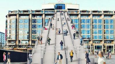 'De Trap' in Rotterdam officieel geopend voor publiek