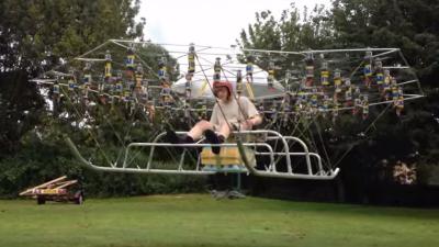 Maak je eigen helikopter met rits drones