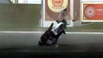 Politieagent crasht met bemande drone