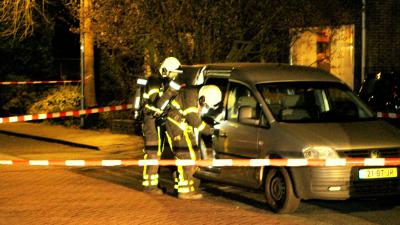 Man rijdt rond met chemisch (drugs)afval