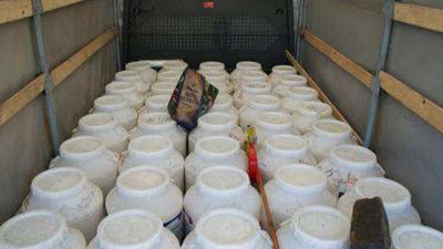 FIOD onderschept vrachtwagen vol grondstof voor XTC-pillen
