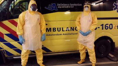 Ambulancezorg noordwest Nederland goed voorbereid op Ebola-patiënten