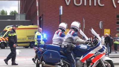 Evacuatie van 339 patiënten VUMC