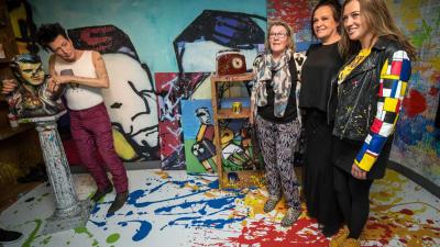 Familie Herman Brood opent “I AM ART” in Madame Tussauds Amsterdam 