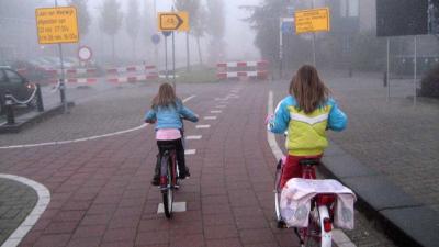 'Kinderen leren steeds minder vaak fietsen'