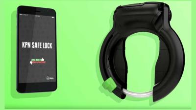  Smart fietsslot blokkeert smartphone tijdens fietsen