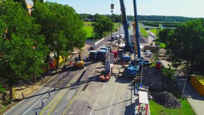 operatie fietstunnel, de bilt 