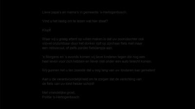 Fietsverlichting kinderen nog altijd niet op orde