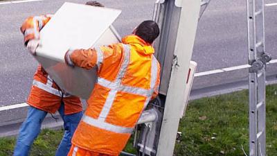 Bijna 1 miljoen verkeersboetes naar het buitenland