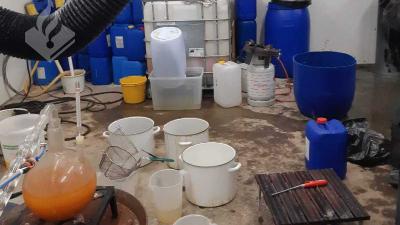 Drugslab in Lucaswolde