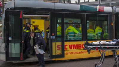 Gewonden bij aanrijding tussen trams