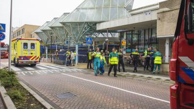 Mensen onwel in winkelcentrum