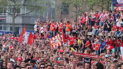 100.000 mensen vierden kampioenschap PSV en Oranje Zwart