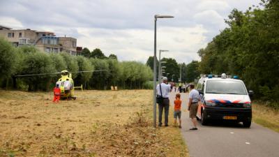 Traumahelikopter voor medische noodsituatie