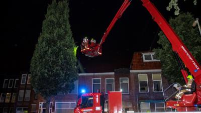 Brand na blikseminslag