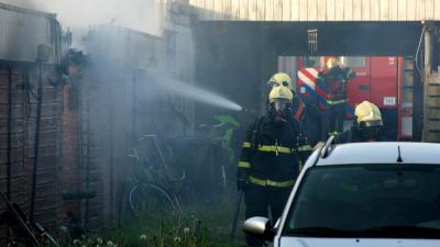 Hennepkwekerij ontdekt na brand in garagebox