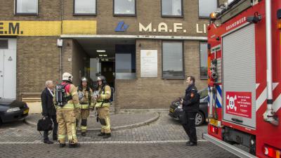 Gaslucht in bedrijfspand in Vlaardingen