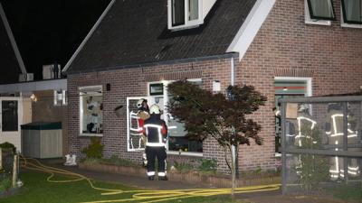 Woning in Gasselte vol rook