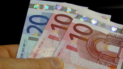 Foto van geld biljet euro | Archief EHF