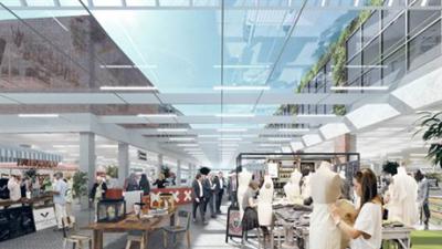 Deel stadhuis Amsterdam wordt markthal