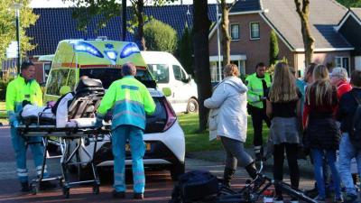 Fietser gewond na aanrijding met auto in Gieten