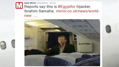 Nederlander aan boord gekaapt vliegtuig EgyptAir op Cyprus