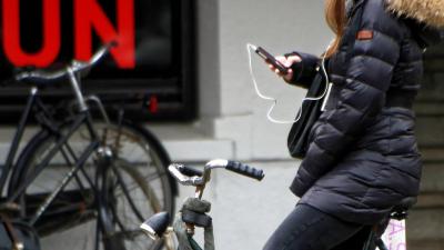 bellen op de fietes