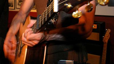 Foto van gitaar band muziek zang | Archief EHF