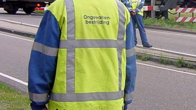 Brand onder goederentrein in Venlo