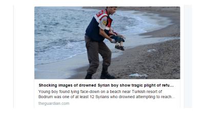 Wereld schokt door foto van aangespoeld jongetje in Turkije