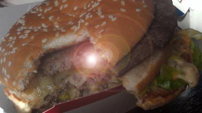 foto van broodje hamburger | fbf