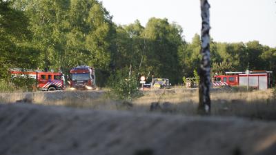 Foto van heidebrand brandweerwagens | BON