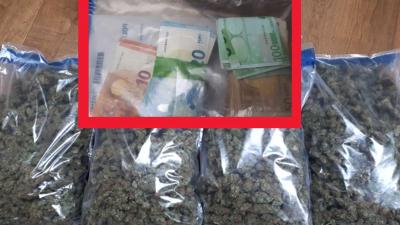 Tien kilo henneptoppen en 15.000 euro cash in woning aangetroffen