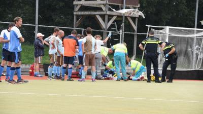 Hockeyspeler raakt zwaargewond bij Zeister hockeyclub