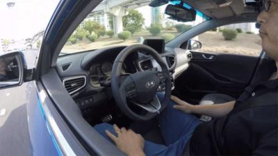 Hyundai presenteert de zelfrijdende Hyundai IONIQ