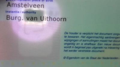 Fouten productieproces reisdocumenten, echtheidskenmerken defect