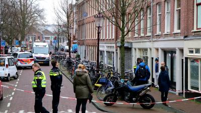 Pand beschoten op de Agatha Dekenstraat in Amsterdam, 