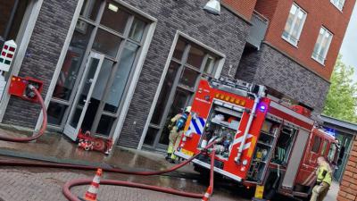 Hulpdiensten ter plaatse