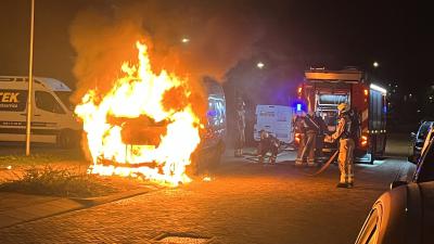 Brandweer blust brand