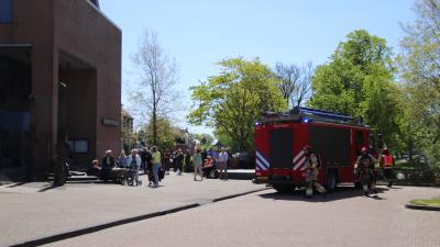 Brandweer ter plaatse