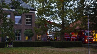 Veel rookontwikkeling bij brand zorginstelling in Heeswijk-Dinther