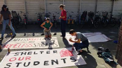 Bewoners in Groningen nemen dakloze studenten in huis