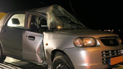 Grote schade bij eenzijdig ongeval