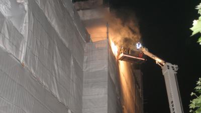 Brand in schouwburg in Groningen