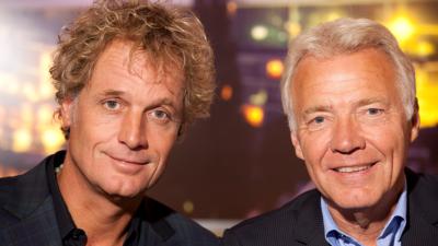 Foto van Jeroen Pauw en Paul Witteman | Ivo van der Bent
